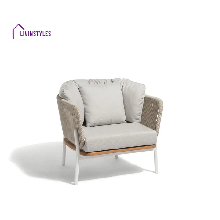 Arthur Outdoor Sofa Set 2 3 Seater sofa 2 Single seater 1 Small Table and 1 Center Table With 1 Side Table Set - Sofa