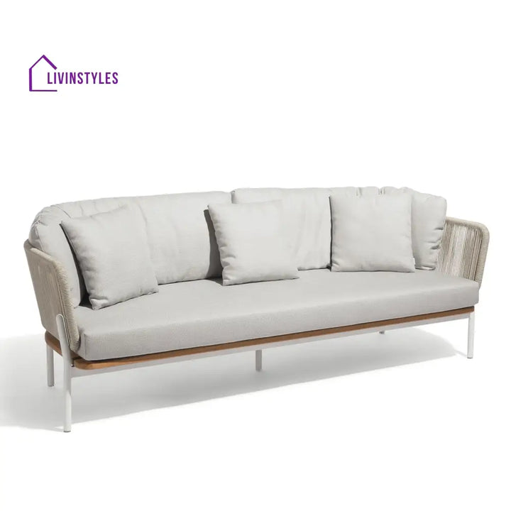 Arthur Outdoor Sofa Set 2 3 Seater sofa 2 Single seater 1 Small Table and 1 Center Table With 1 Side Table Set - Sofa