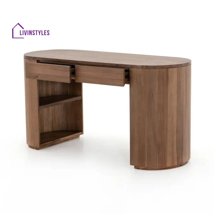Artur Solid Wood Study Table for Students