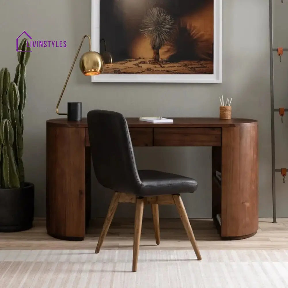 Artur Solid Wood Study Table for Students