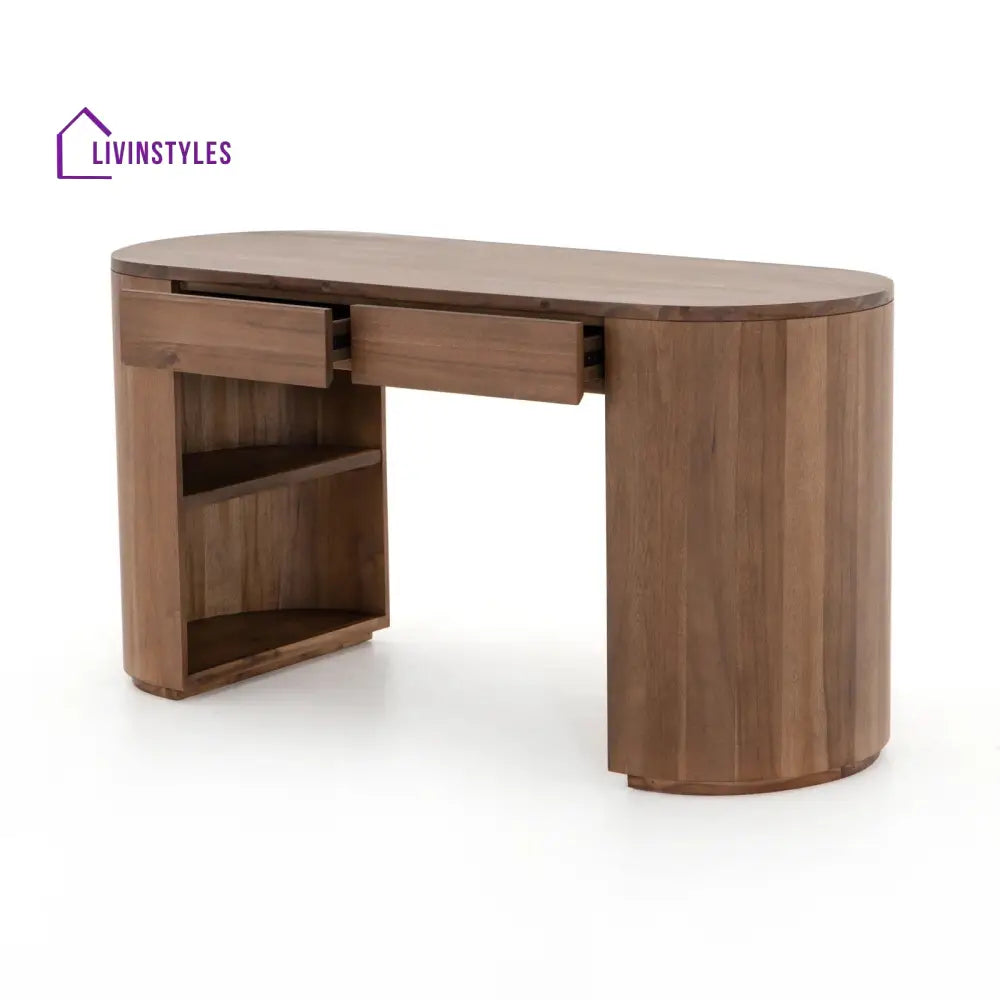 Artur Solid Wood Study Table for Students