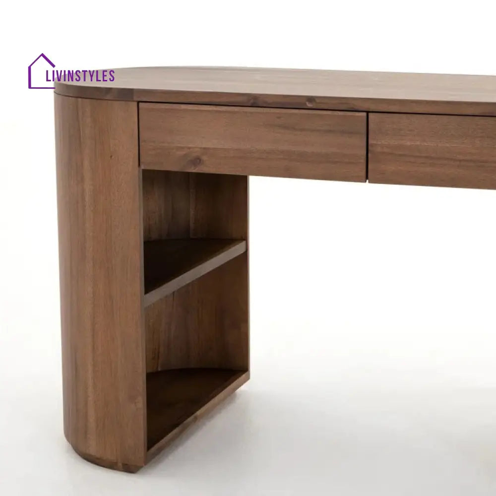 Artur Solid Wood Study Table for Students