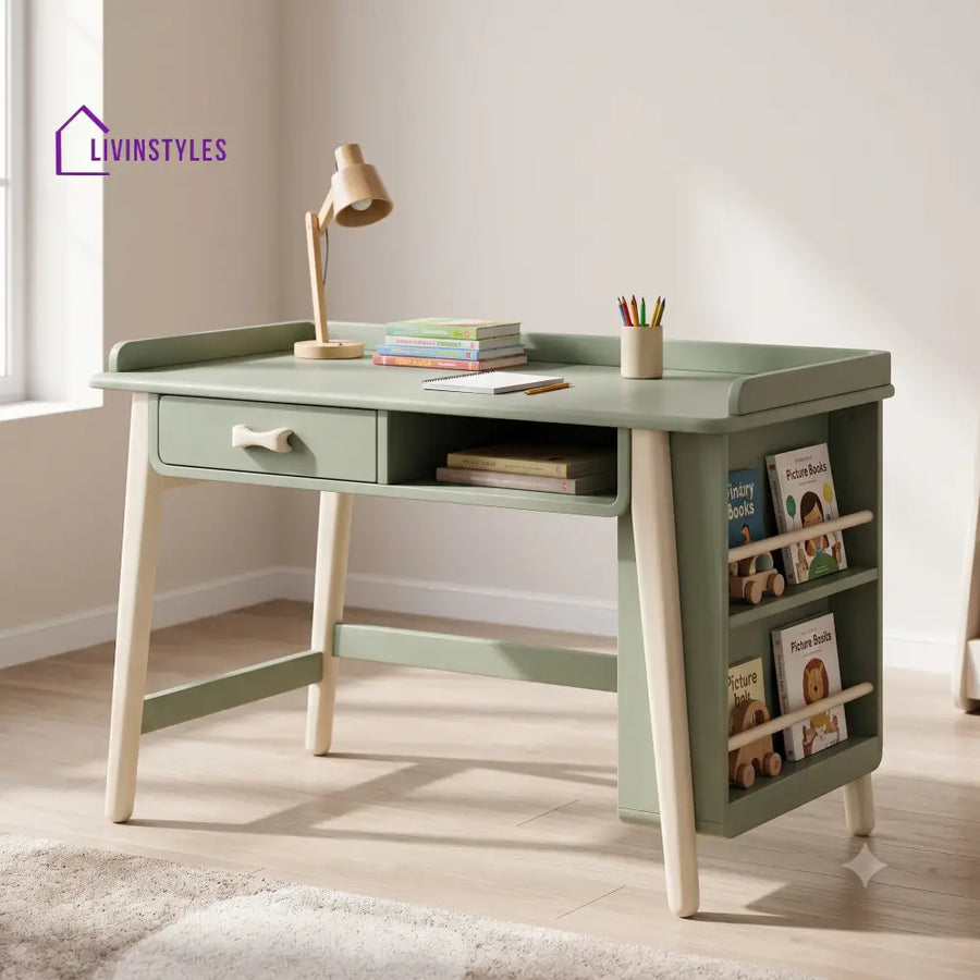 Aruna Mango Wood Kids Study Table | Study Table for Kids