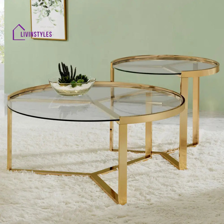 Arya Metal Coffee Table For Living Room