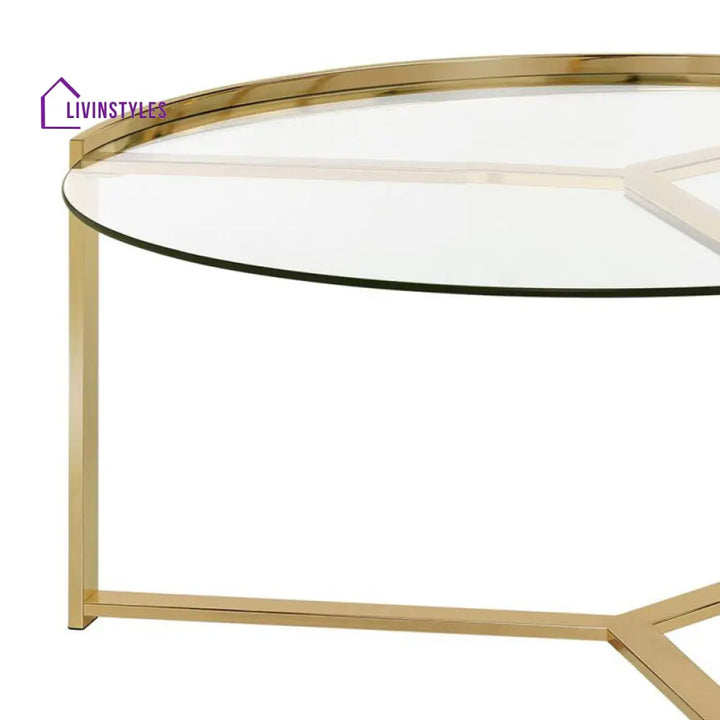 Arya Metal Coffee Table For Living Room