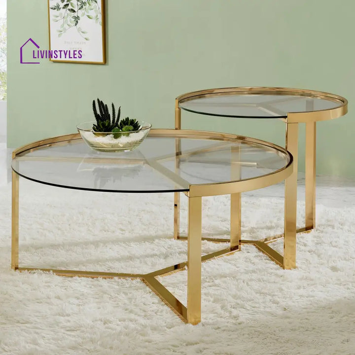 Arya Metal Coffee Table For Living Room