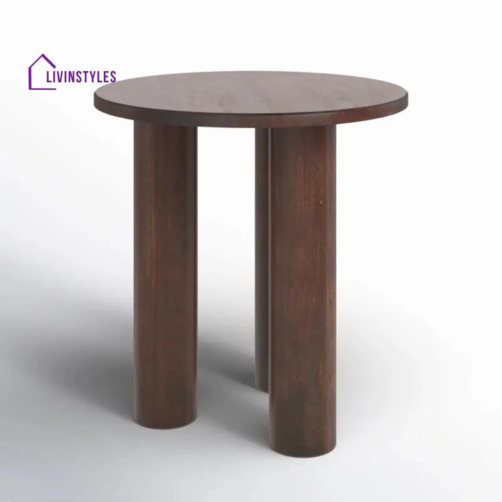 Aryan Solid Wood Drink Table | End Table | Side Table for Living Room