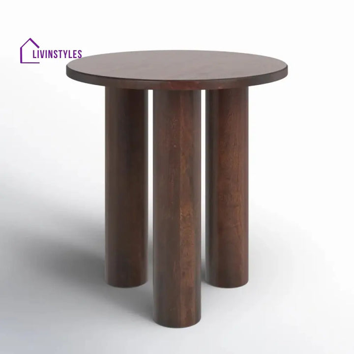 Aryan Solid Wood Drink Table | End Table | Side Table for Living Room