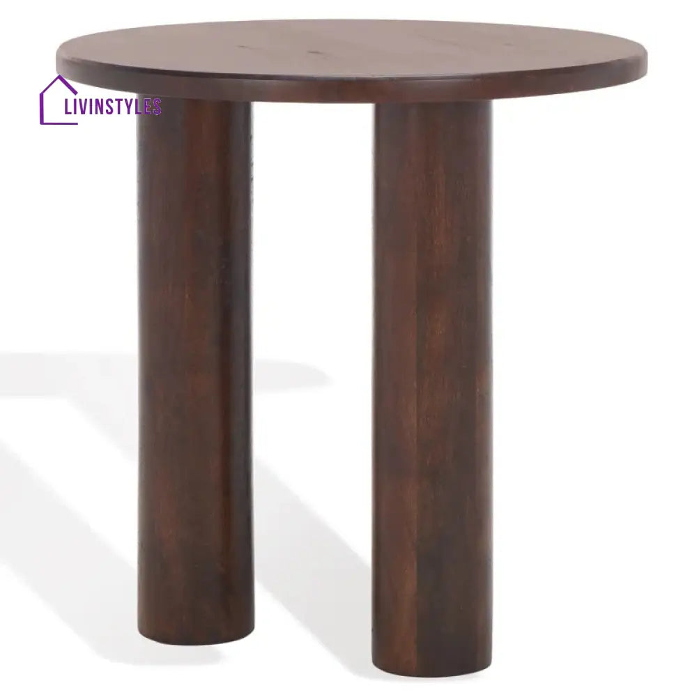 Aryan Solid Wood Drink Table | End Table | Side Table for Living Room