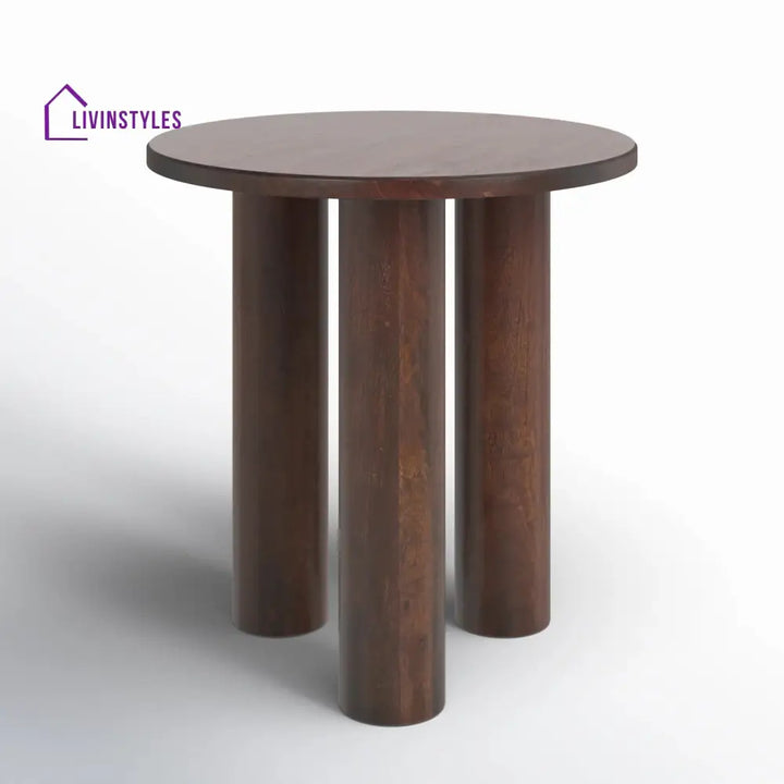 Aryan Solid Wood Drink Table | End Table | Side Table for Living Room