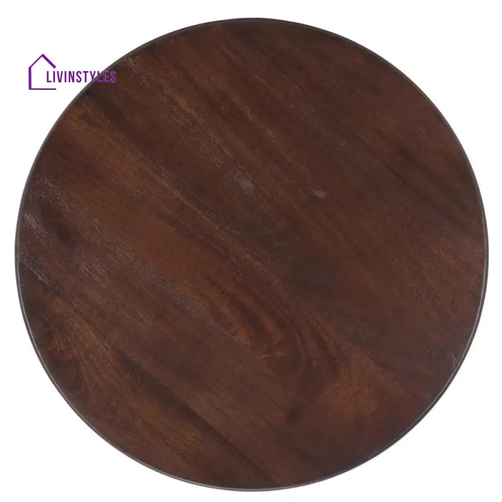 Aryan Solid Wood Drink Table | End Table | Side Table for Living Room