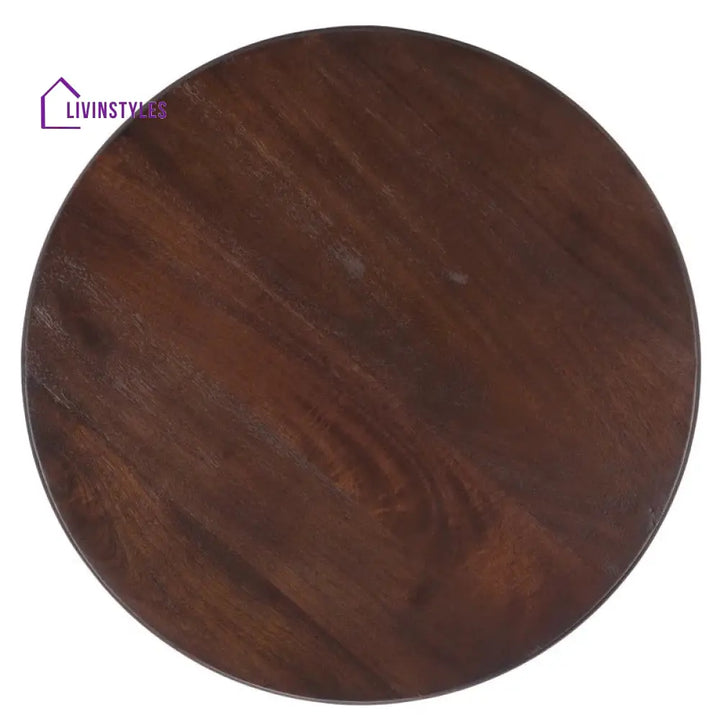 Aryan Solid Wood Drink Table | End Table | Side Table for Living Room
