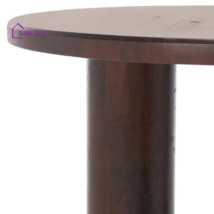 Aryan Solid Wood Drink Table | End Table | Side Table for Living Room