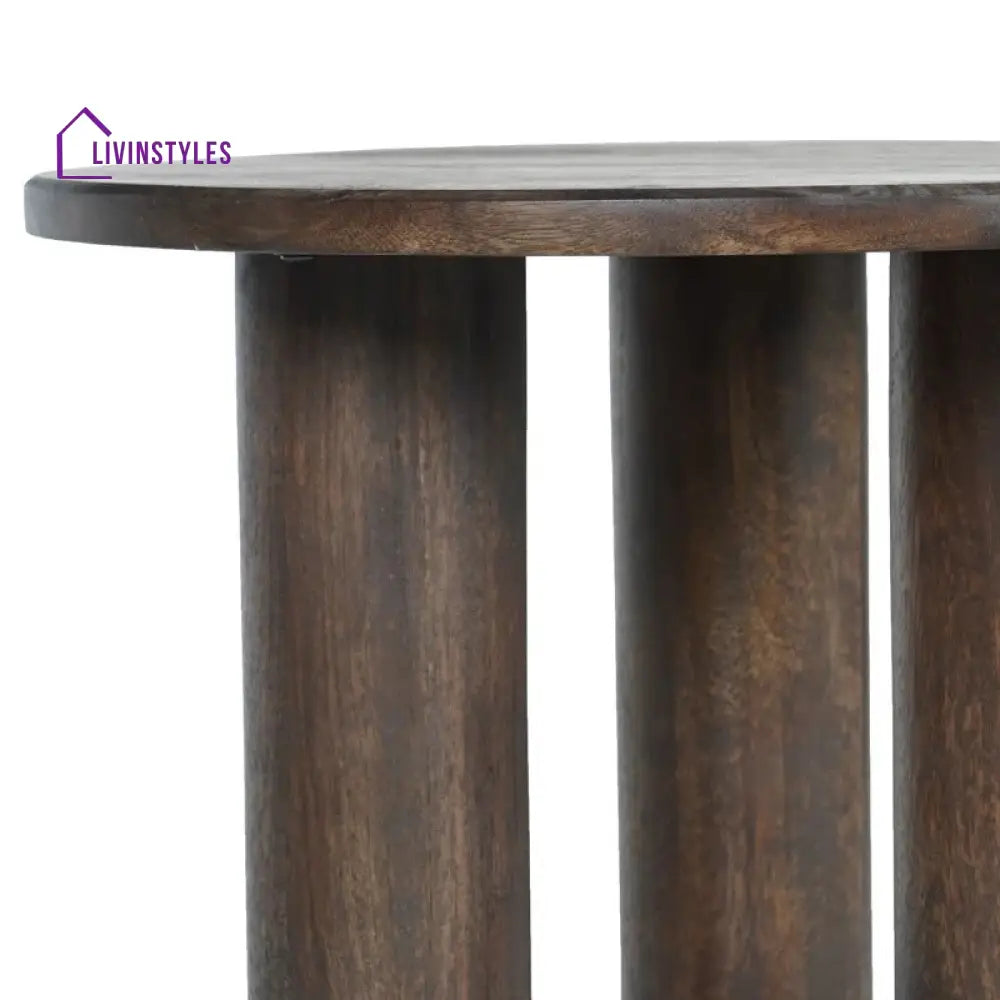 Aryan Solid Wood Drink Table | End Table | Side Table for Living Room