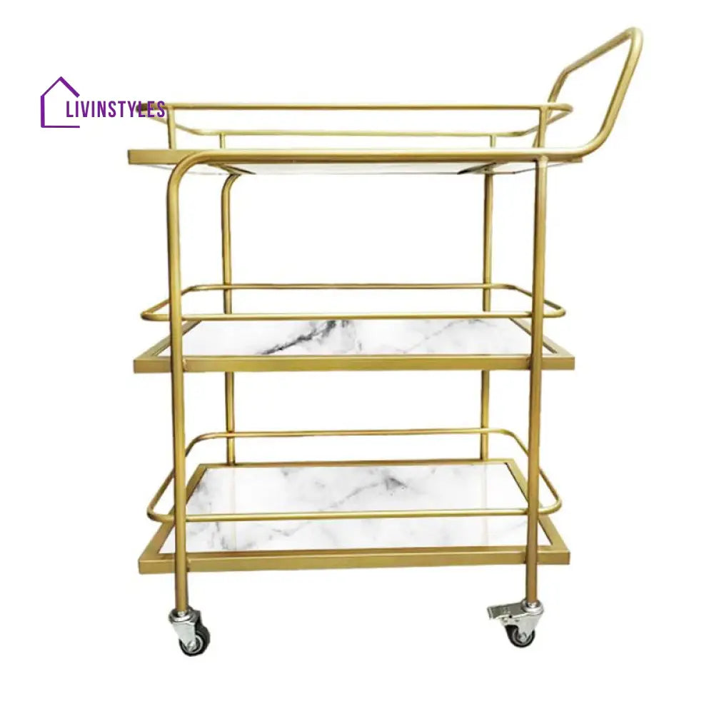 Aryan Stainless Steel Kitchen Trolley