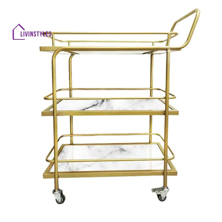 Aryan Stainless Steel Kitchen Trolley