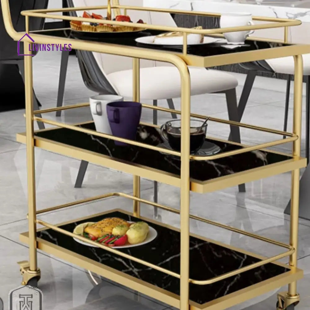 Aryan Stainless Steel Kitchen Trolley