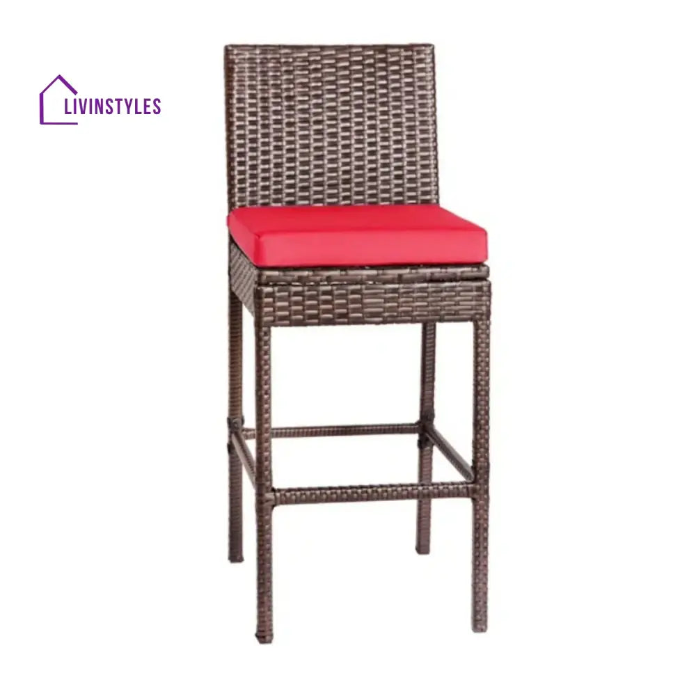 Asami All-Weather Rattan Wicker Bar Set with High-Top Outdoor Table & Chairs - Bar Set