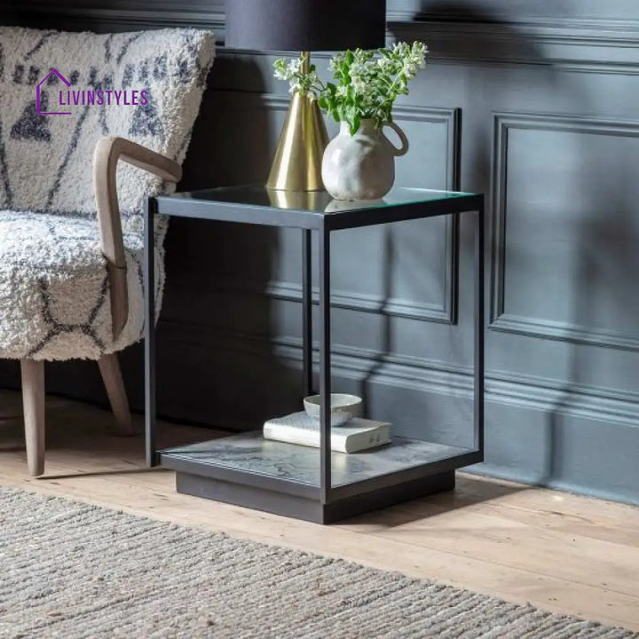 Ashi Metal Side Table For Living Room