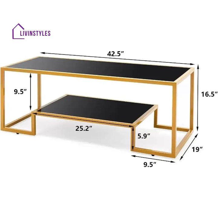 Ashwini Rectangle Coffee Table For Living Room