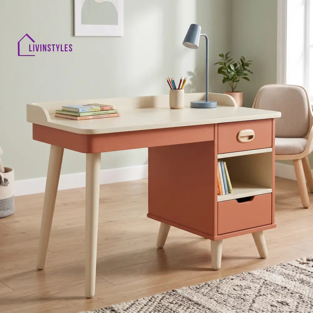 Aswini Mango Wood Kids Study Table | Study Table for Kids