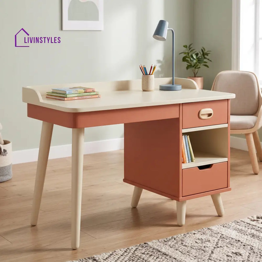 Aswini Mango Wood Kids Study Table | Study Table for Kids