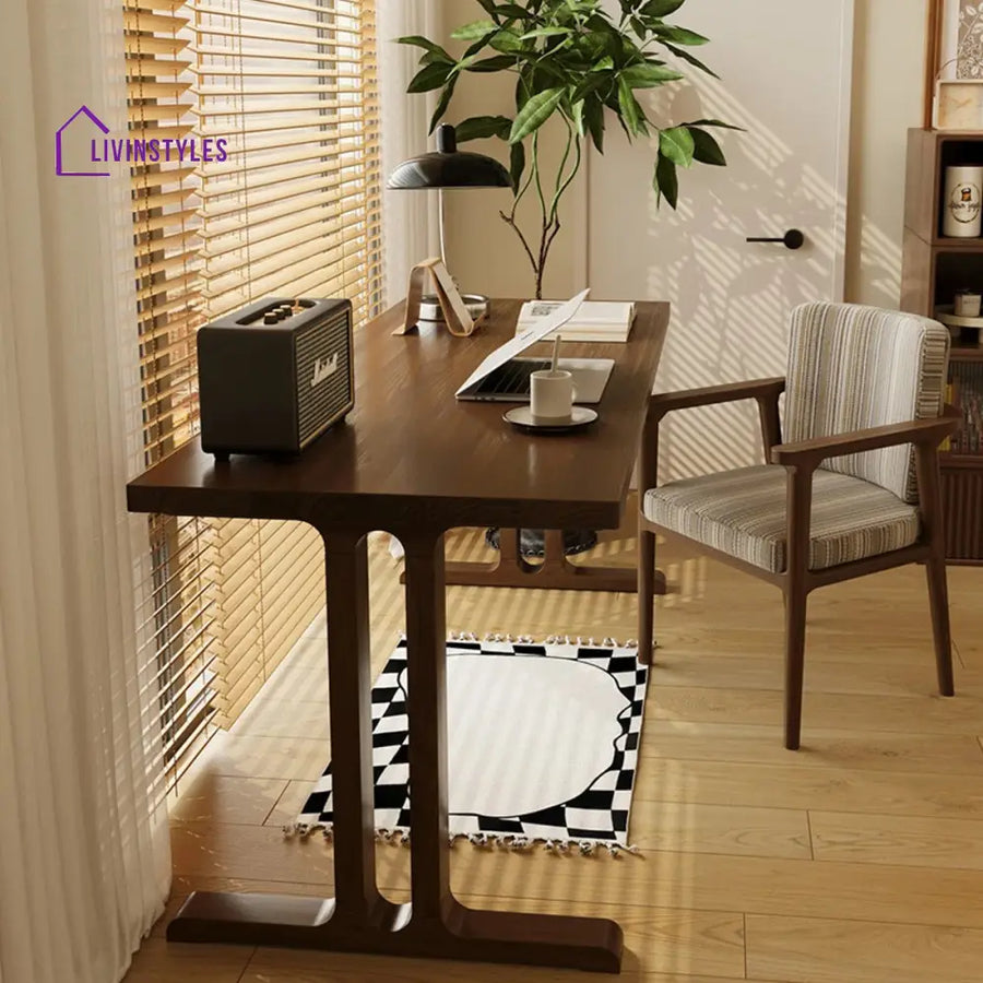 Asya Solid Wood Study Table for Students