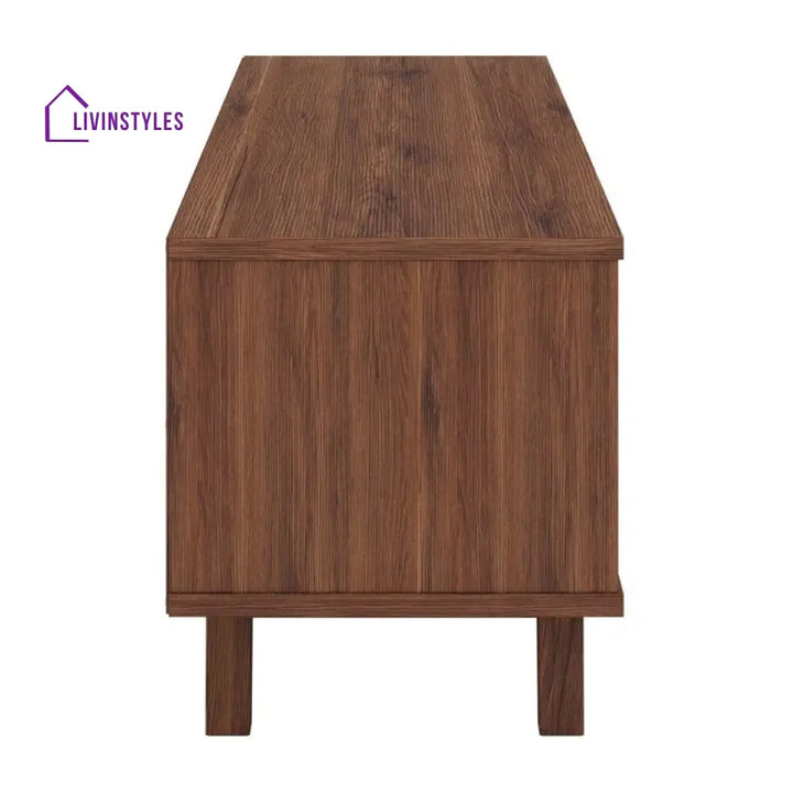 Autumn White Finish Tv Unit Stand for Living Room