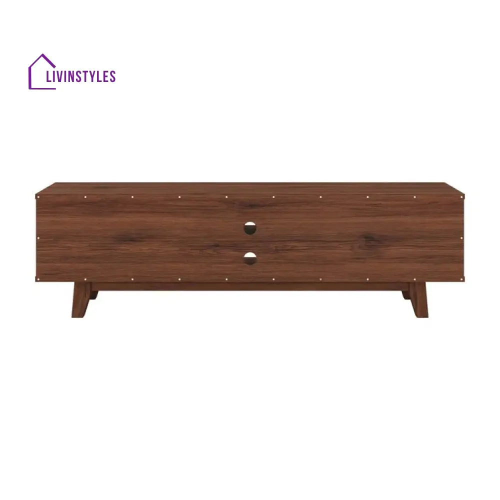 Autumn White Finish Tv Unit Stand for Living Room