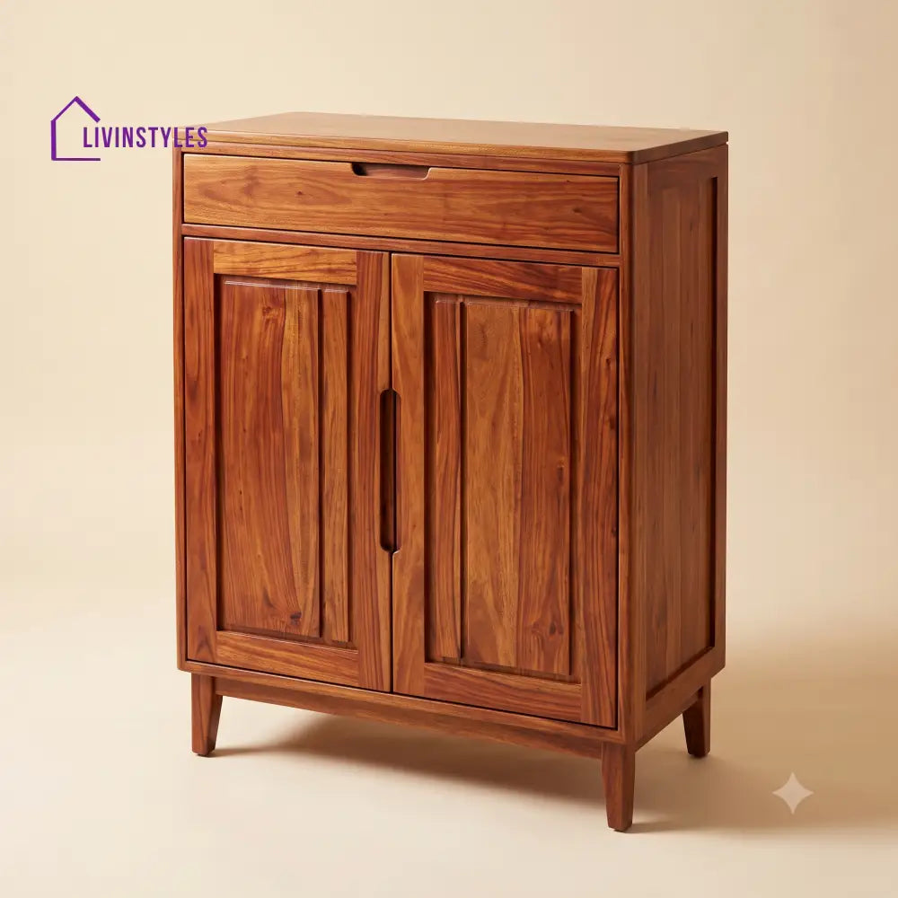 Avanthika Wooden Shoe Rack for Home | Shoe Cabinet