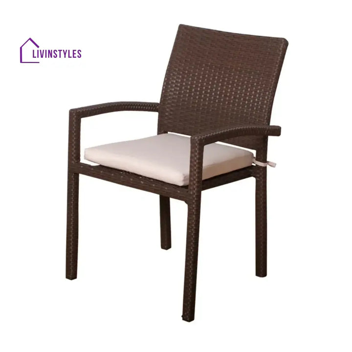Avery 1-Piece Outdoor Rattan Wicker Patio Dining Chair - Dinning Chairs