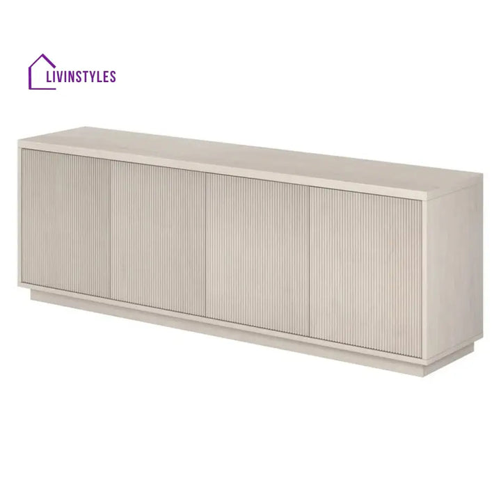 Avery Wooden Finish Tv Unit Stand for Living Room