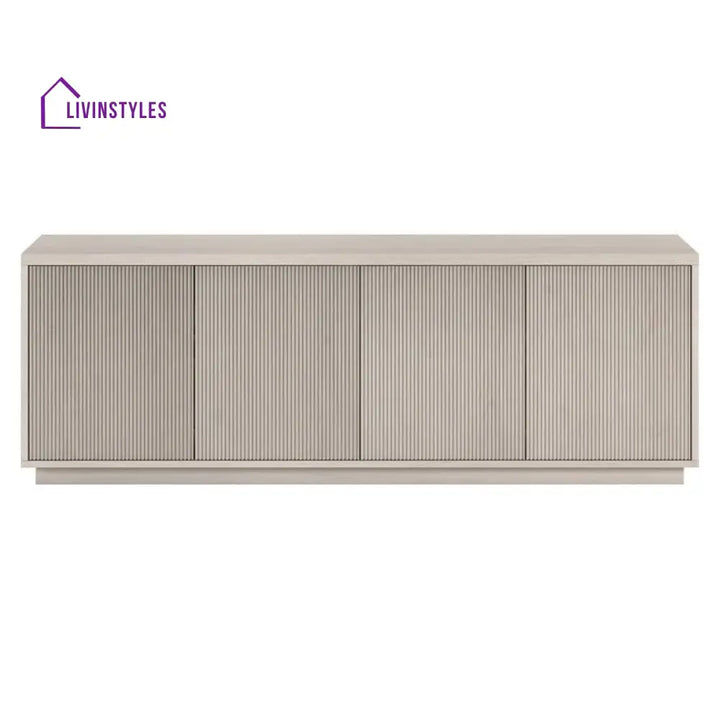Avery Wooden Finish Tv Unit Stand for Living Room