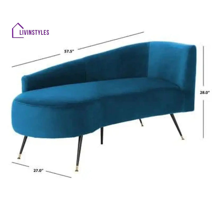 Frankie Right-Arm Chaise Lounge - Ouch Cart 
