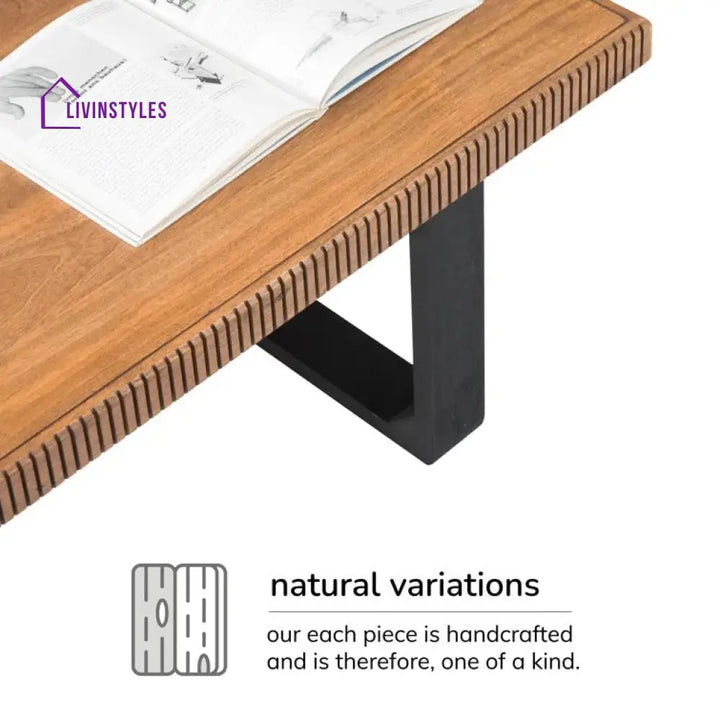 Avni Solid Wood Coffee Table for Living Room
