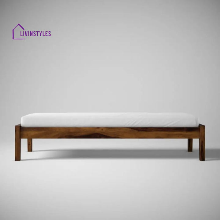 Avni Wooden Single bed (Honey)
