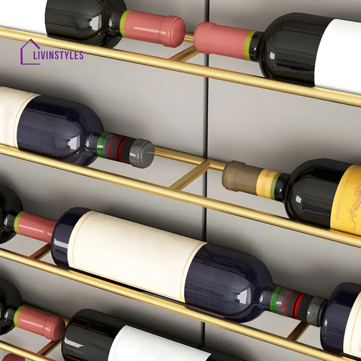 Ayaan Stainless Steel Wine Rack