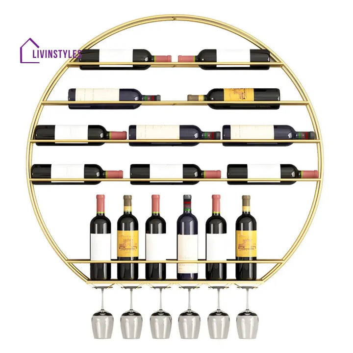 Ayaan Stainless Steel Wine Rack