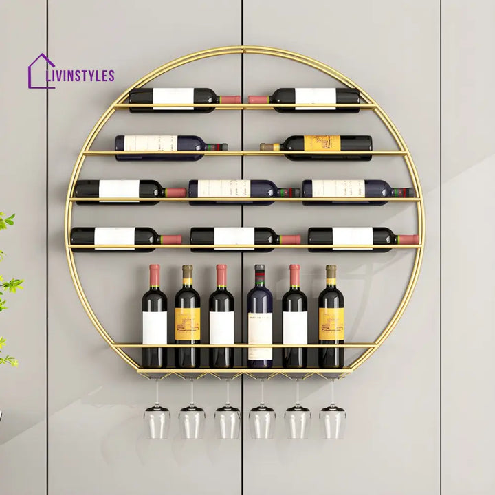 Ayaan Stainless Steel Wine Rack