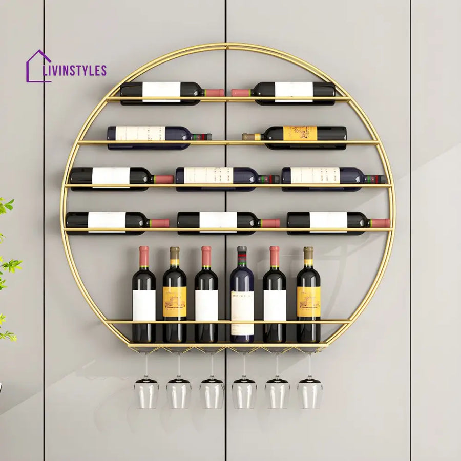 Ayaan Stainless Steel Wine Rack