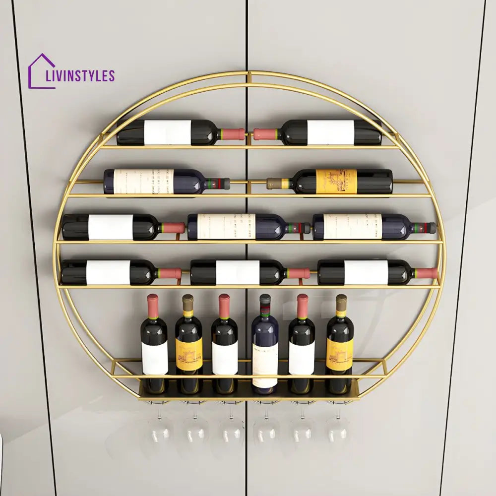 Ayaan Stainless Steel Wine Rack