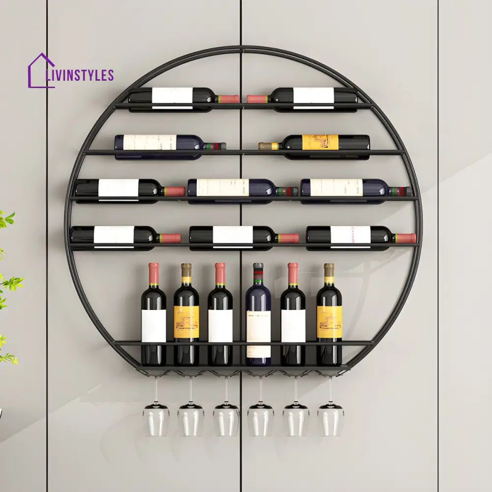 Ayaan Stainless Steel Wine Rack