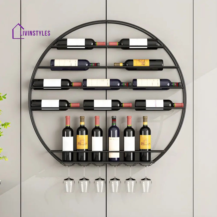 Ayaan Stainless Steel Wine Rack