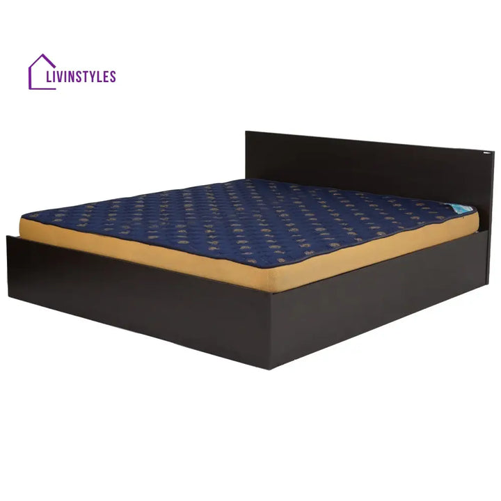 Vadim King Bed with Storage (Walnut) Home Furniture