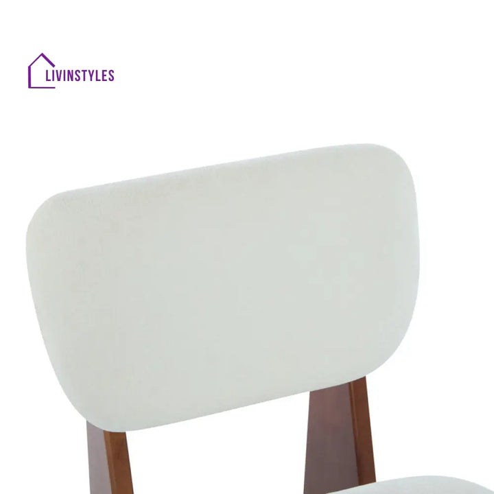 Ayushi Solid Wood and Fabric Arm Chair | Living Room Chair | Lounge Chair