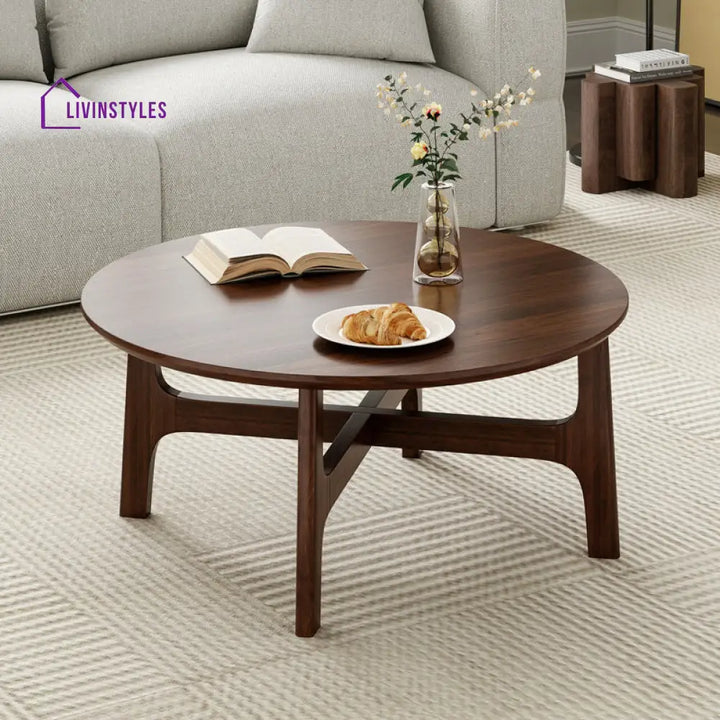 Balraj Solid Wood Coffee Table For Living Room