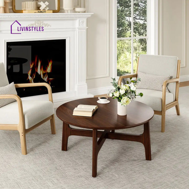 Balraj Solid Wood Coffee Table For Living Room
