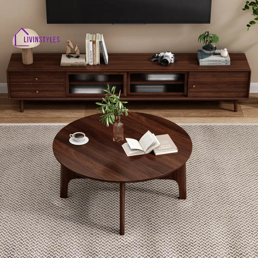 Balraj Solid Wood Coffee Table For Living Room