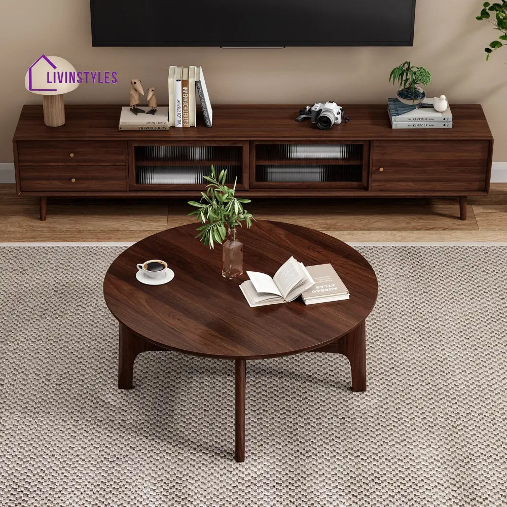 Balraj Solid Wood Coffee Table For Living Room
