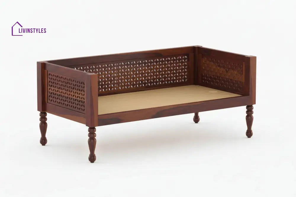 Baolinh Sheesham Wood Diwan Bed